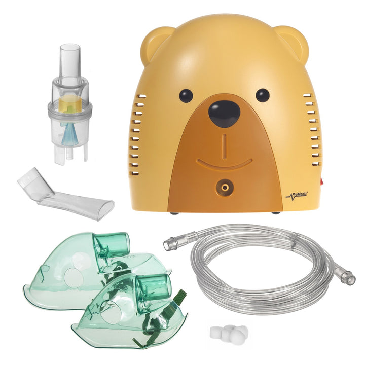 Omnibus BR-CN116B UK Family Piston Nebuliser avec accessoires