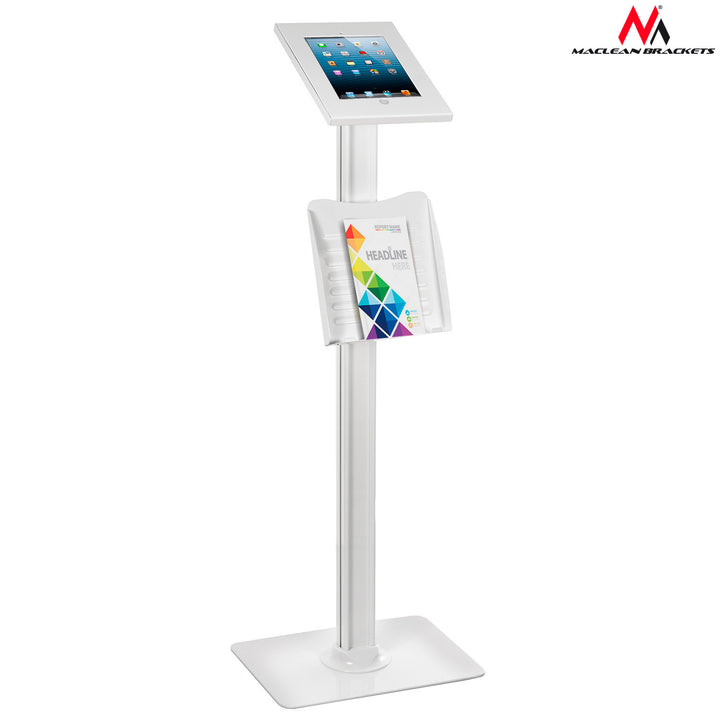 MacLean MC-724 Universal Tablet Stand Desk Holder Anti Theft Floor Mount Ipad 2/3/4 / Air / Air