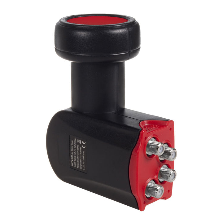 Maclean Red Point MCTV-590/1/2 Conversor LNB Doble, Quad y Octo para antenas parabólicas FULL HD Maclean