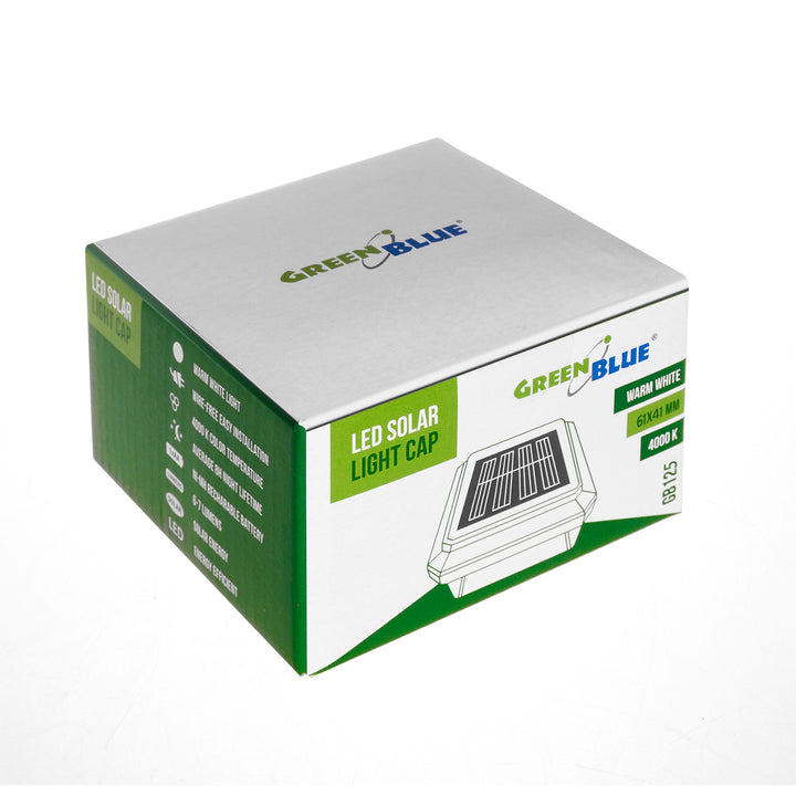 Lámpara de poste solar LED 60*40 GreenBlue modelo GB125