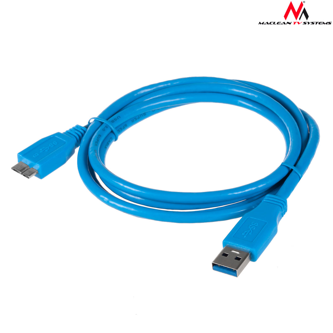 Maclean MCTV-586 USB Extension Cable 0.5 / 1.5m Connection Cable Extension Plug Micro USB