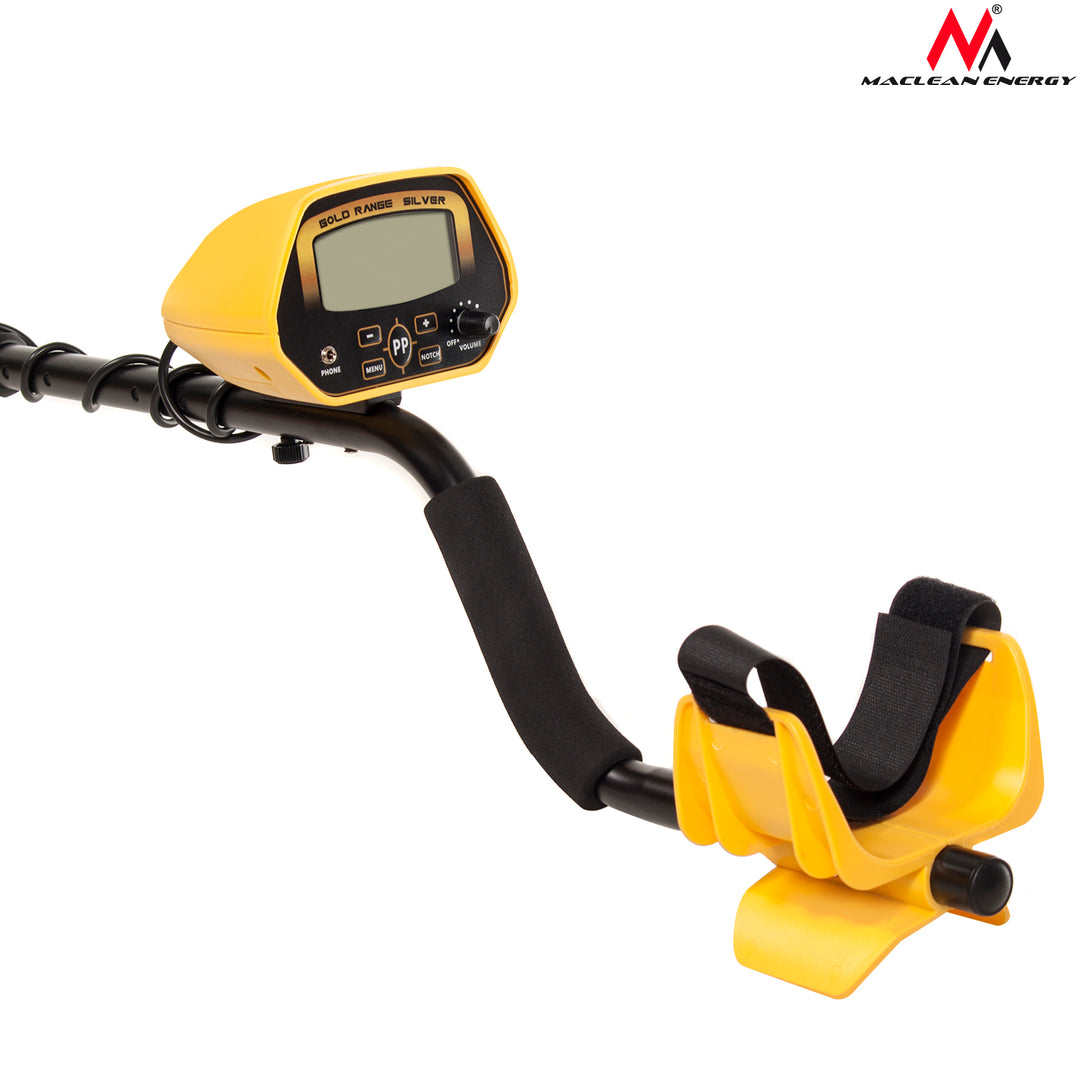 MacLean Energy MCE GC-1037 Metal Detector Deep Detector Jack 3,5 mm