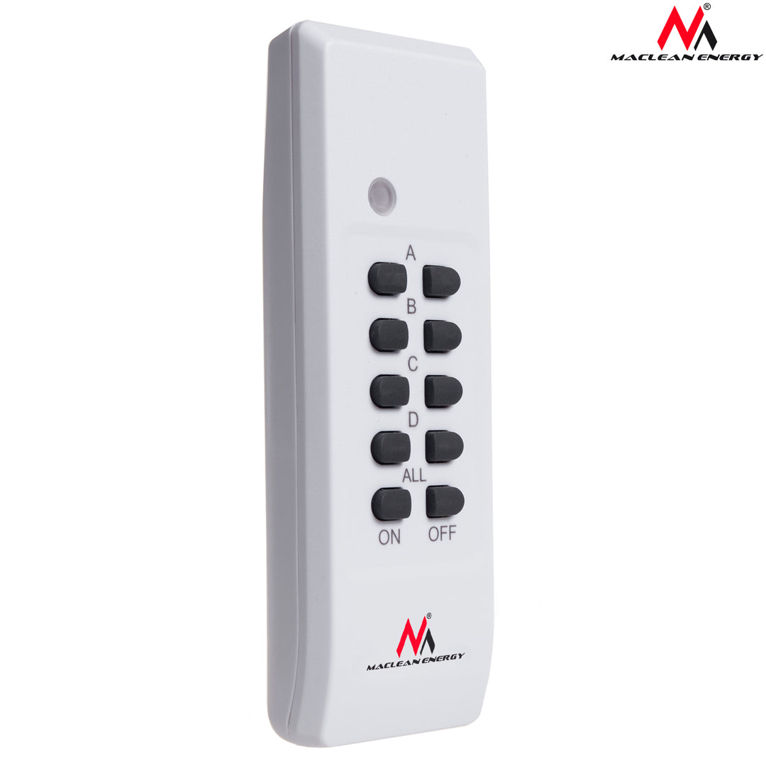 Maclean MCE150 Remote Control For Radio, Sockets Compatible with MCE151 and MCE153 radio sockets