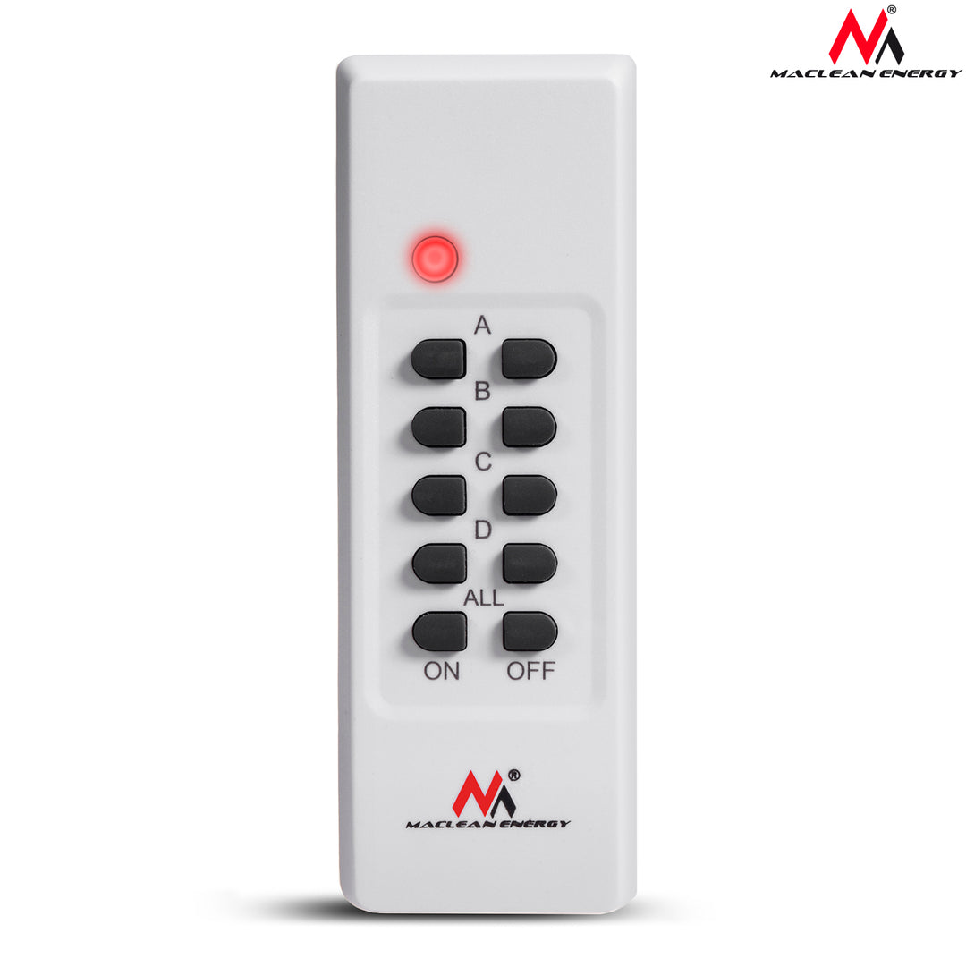 Maclean MCE150 Remote Control For Radio, Compatible avec les sockets radio MCE151 et MCE153