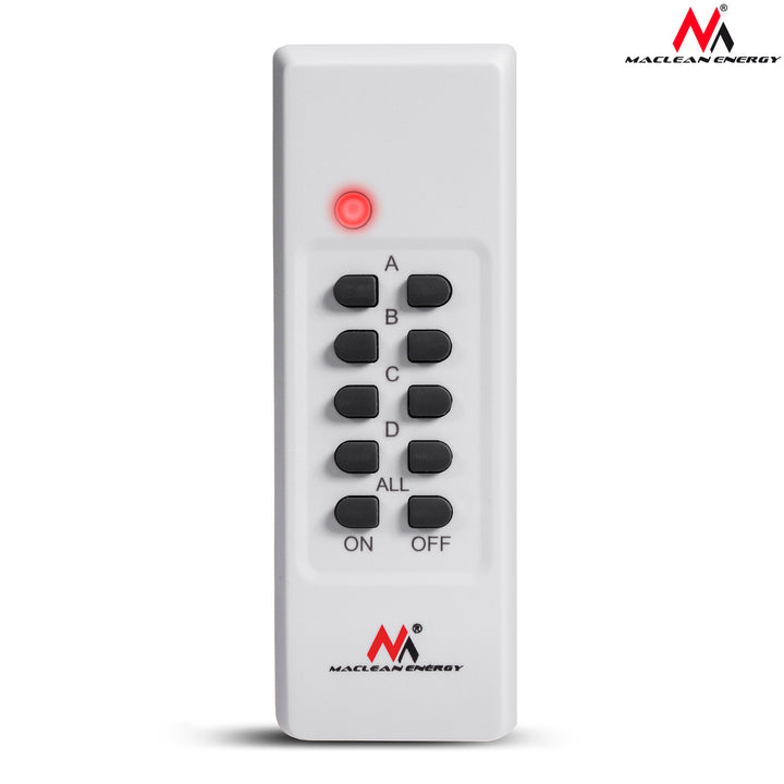 Maclean MCE150 Remote Control For Radio, Sockets Compatible with MCE151 and MCE153 radio sockets