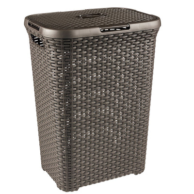 Curver Natural Style Curryschaal 60l Donkerbruin Grote Capaciteit