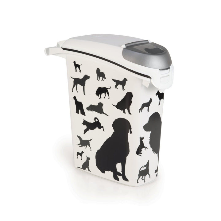 Curver 210341 Voedselcontainers Hond Huisdier Dierenvoer Opslag Handvat Deksel Sluiting 10Kg 27L