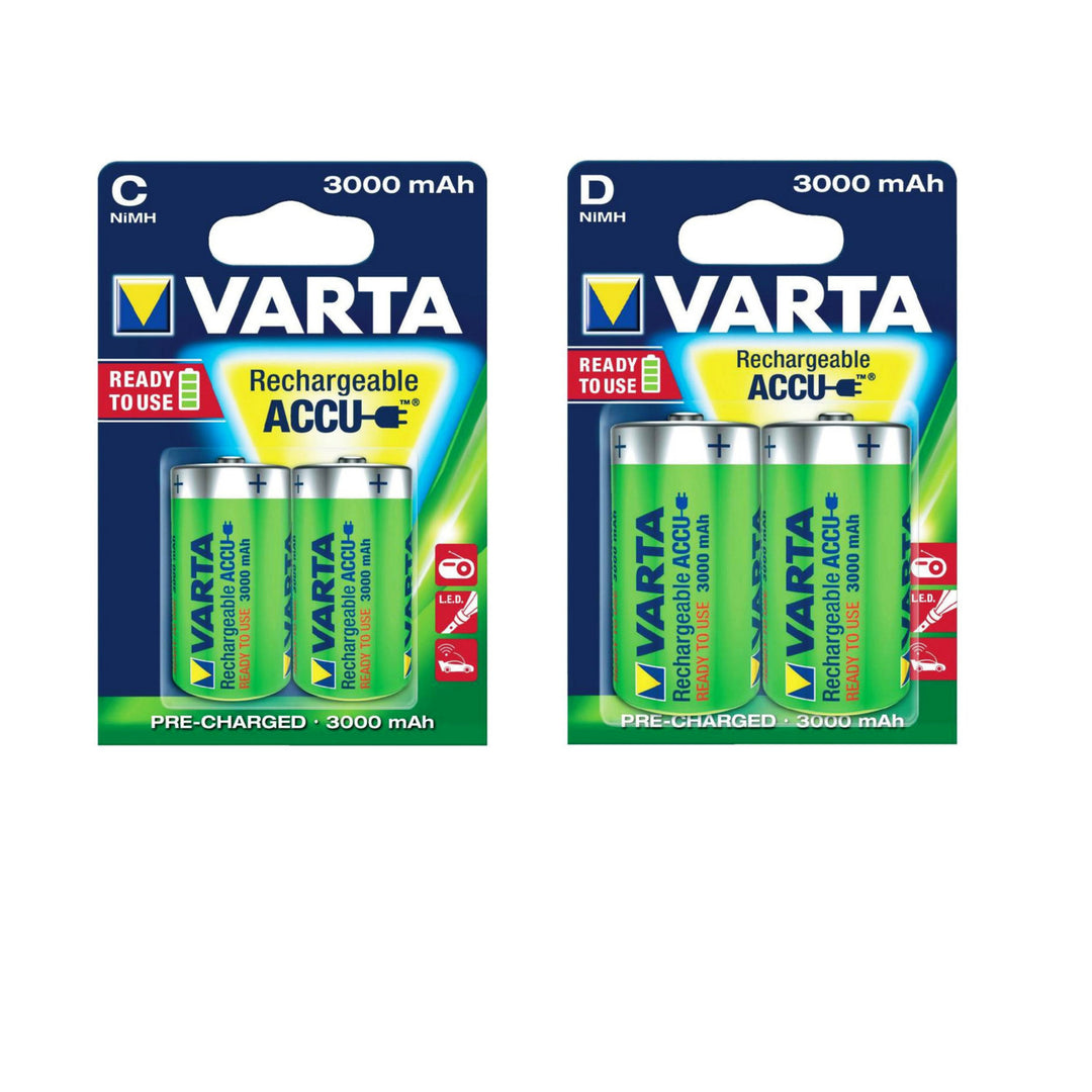 Varta Ready2use R20 D 3000 mAh