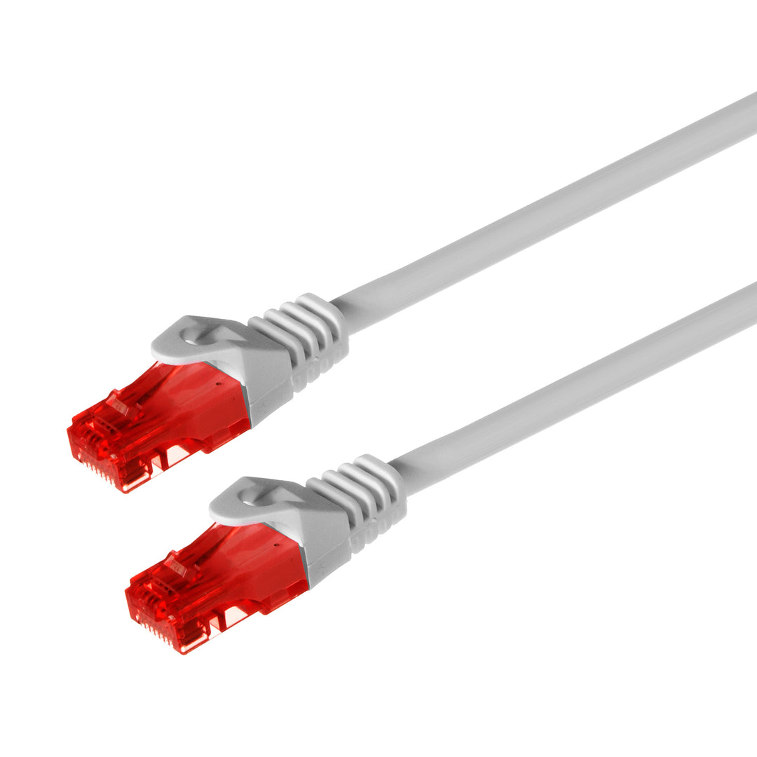 NET LAN CABLE NETWORK. ETHERNET RJ45 UTP CAT6 0.5M Maclean MCTV-300 W