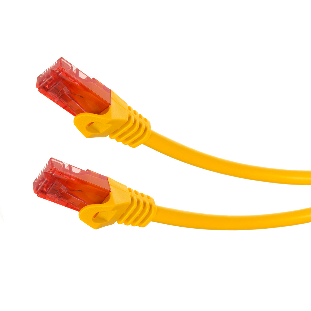 NETWORK CABLE LAN NET. ETHERNET RJ45 UTP CAT6 0,5 M Maclean MCTV-300 Y