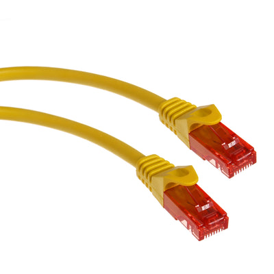 RED DE CABLE LAN NET. ETHERNET RJ45 UTP CAT6 0.5M Maclean MCTV-300 Y