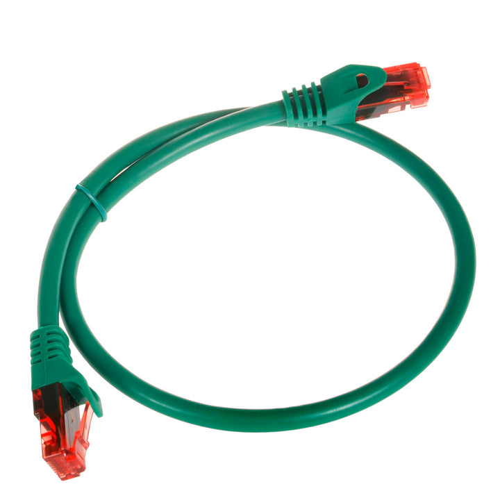 RÉSEAU DE CÂBLE LAN NET. ETHERNET RJ45 UTP CAT6 0.5M Maclean MCTV-300 G