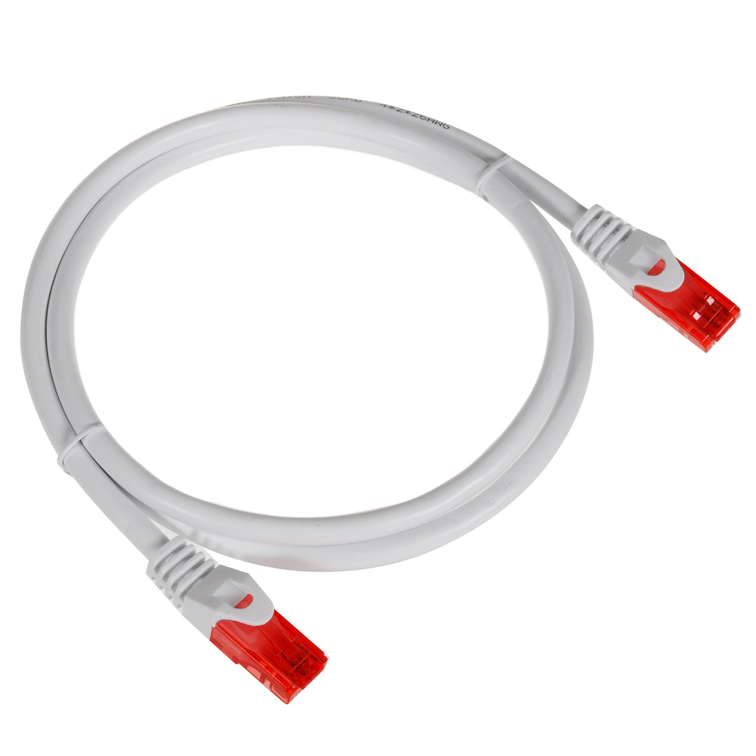 LAN PRO NETZWERKKABEL. ETHERNET RJ45 UTP CAT6 1M Maclean MCTV-301 W