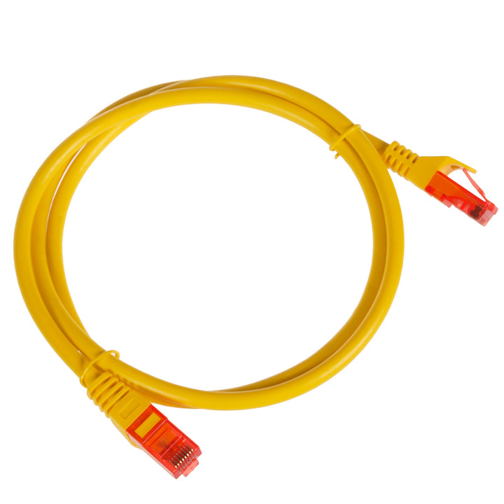 CABLE DE RED LAN PRO. ETHERNET RJ45 UTP CAT6 1M Maclean MCTV-301 Y