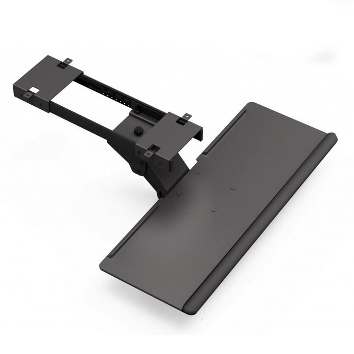 Maclean MC-757 Keyboard Desk Holder Keyboard and Mouse Under Desk Tray 67cm Surface Holder Pad