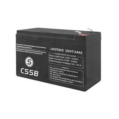 Batería Recargable LTC CSSB LX1272CS Sin Mantenimiento 12V 7.2Ah