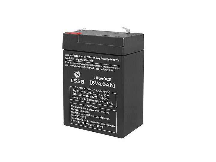 Varios baterías de CSSB 6V 4Ah LAMEX gel de uso eficiente