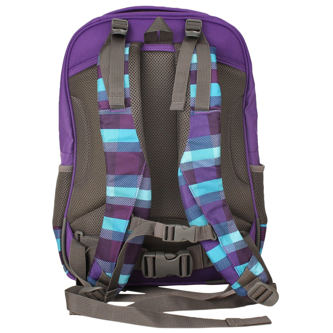 Hama All Out Blaby Summer Check Purple Youth Backpack