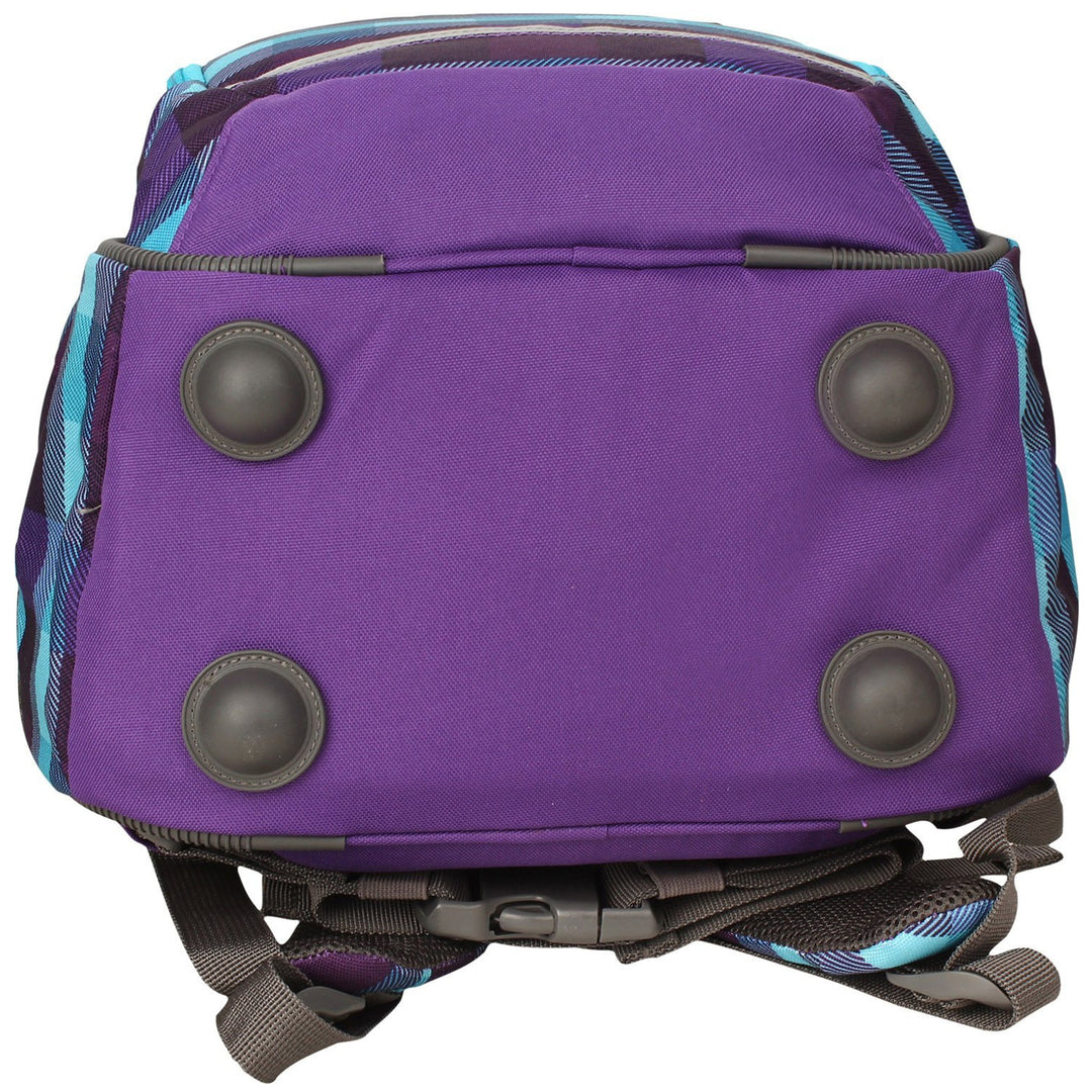 Hama All Out Blaby Sommer Check lila Jugend Rucksack