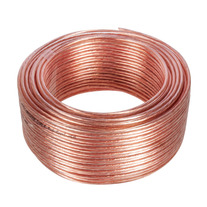 Maclean MCTV-511 Cable de altavoz de 50 m CCA OFC 2 x 1,5 mm2 / 48 x 0,20 CCA 3,5 x 7,0 mm