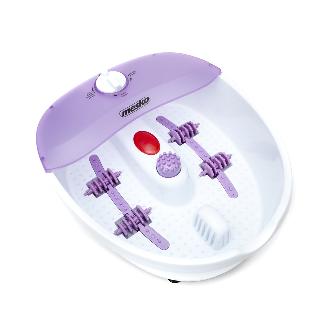 Mesko MS 2152 masseur de pieds bain Spa vibrant Massage à bulles d'eau santé Relax 75W