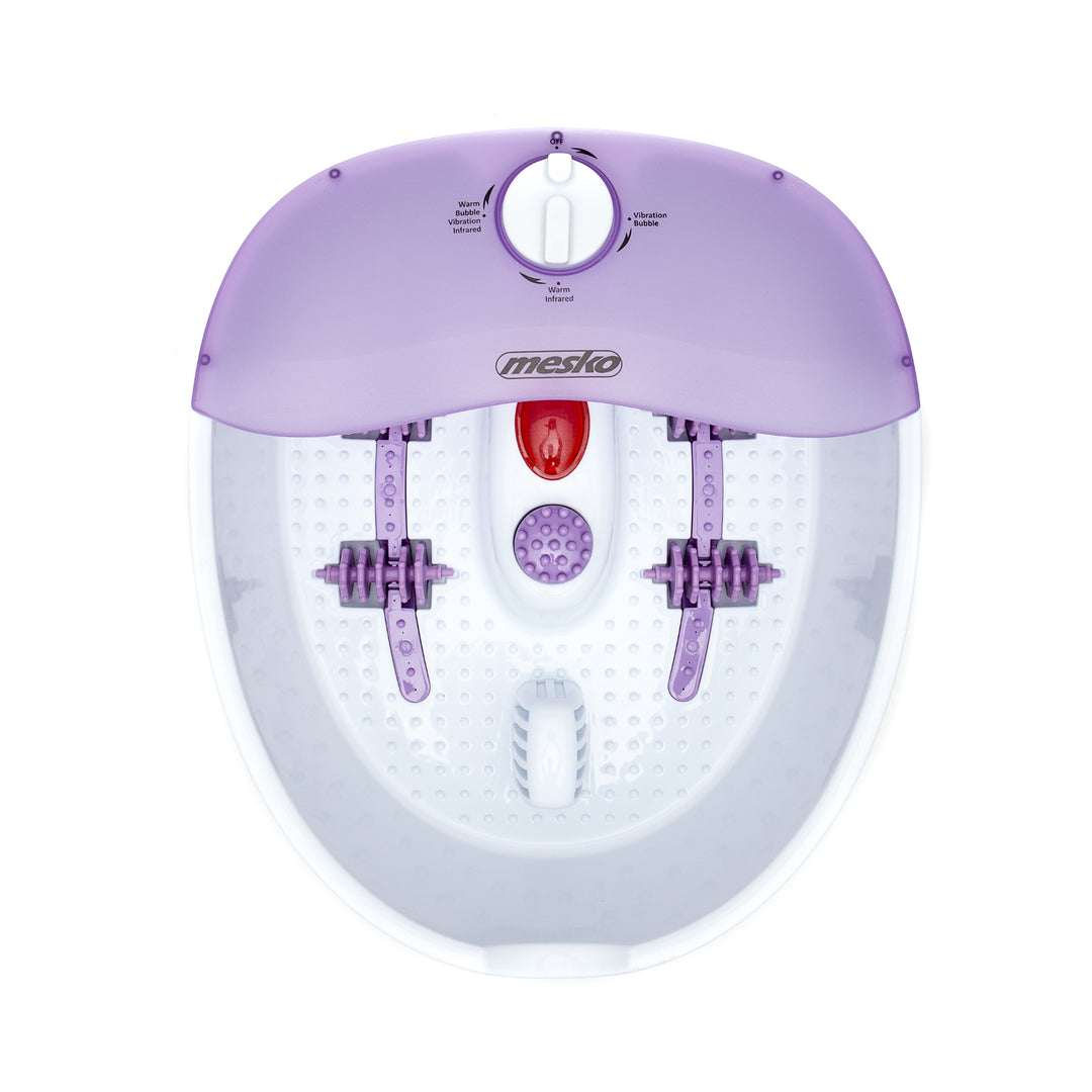 Mesko MS 2152 Fuß Massager Bad Spa Vibrieren Wasserblase Massage Gesundheit entspannen 75W