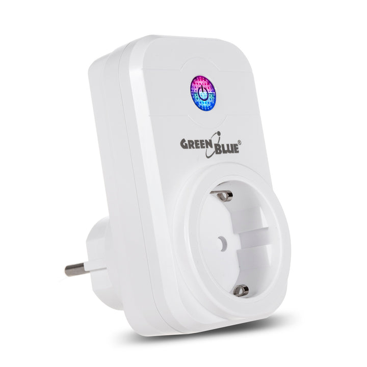 WiFi Smart plug / Stekker-  stopcontact GreenBlue GB155G Shuko - alleen NL !