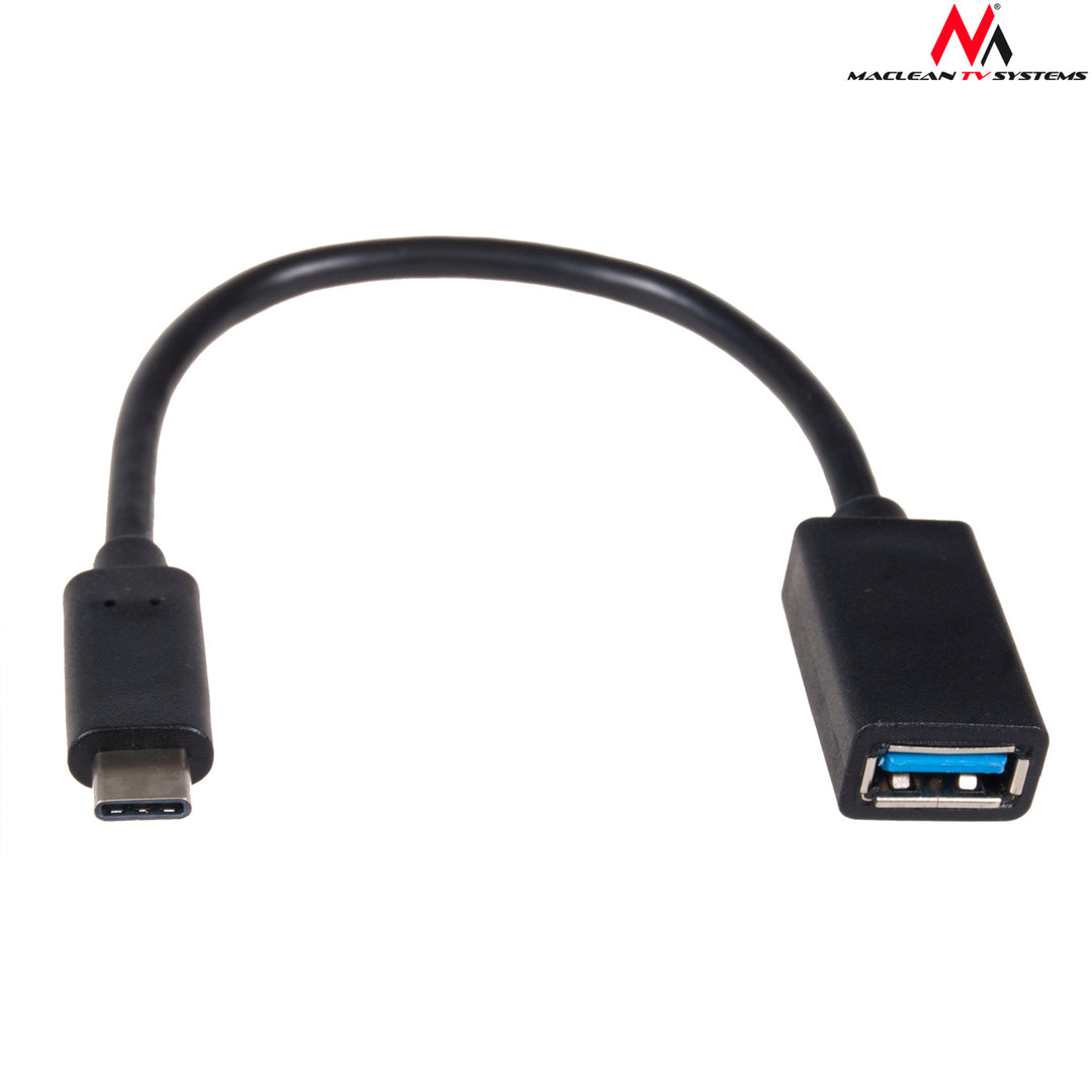 Maclean MCTV-843 - USB 3.0 AF a tipo C - cable de conexión de 15 cm