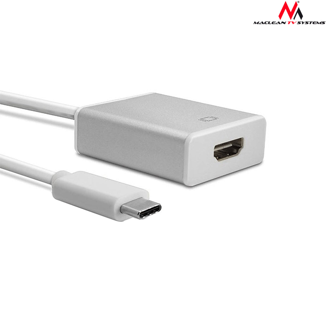 Câble adaptateur USB-C - HDMI 1.4 1080p 60 Hz 4K Full HD Plug & Play