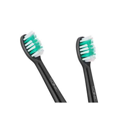 Vervangingstips voor TEESA BLACK Sonische tandenborstels Medium Zacht Hard