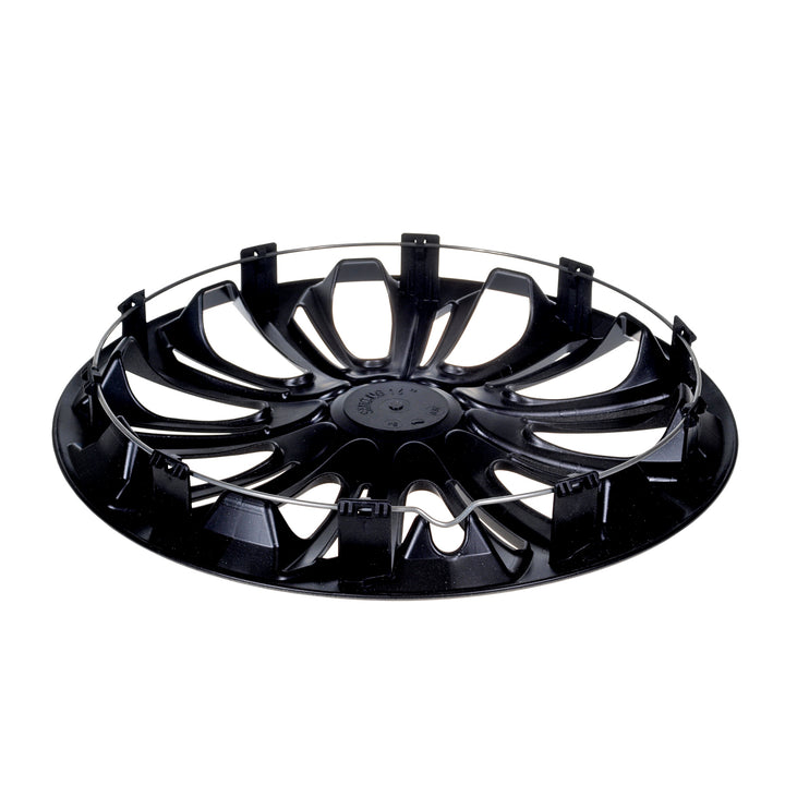 Enjoliveurs 16 " NRM STRONG DUOCOLOR noir-argent 4 pièces