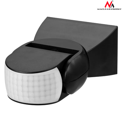 Maclean MCE201 Sensor Detector de Movimiento Infrarrojo PIR Iluminación LED Automático Día Noche 12m