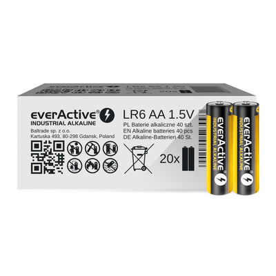 everActive Industrial - la deuxième génération améliorée de piles alcalines fiables