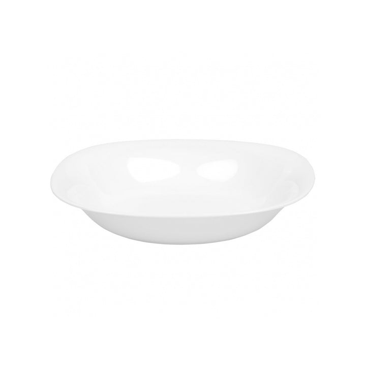 Luminarc LUMINARC Juego de Comedor de 18 Piezas Servicio de Platos para 6 Personas Blanco y Negro Apto para microondas y lavavajillas