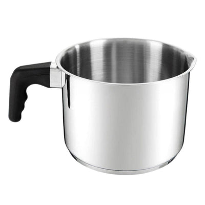 Pichet à poignée de Pot à lait en acier inoxydable, tasse à mesurer de 1,8 l, lavable au lave-vaisselle