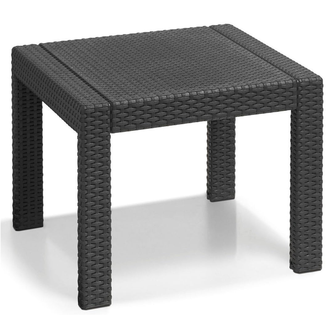 Curver Outdoor Rosario Balcony Graphite, Ensemble de Salon de Jardin : 2 Chaises + Table