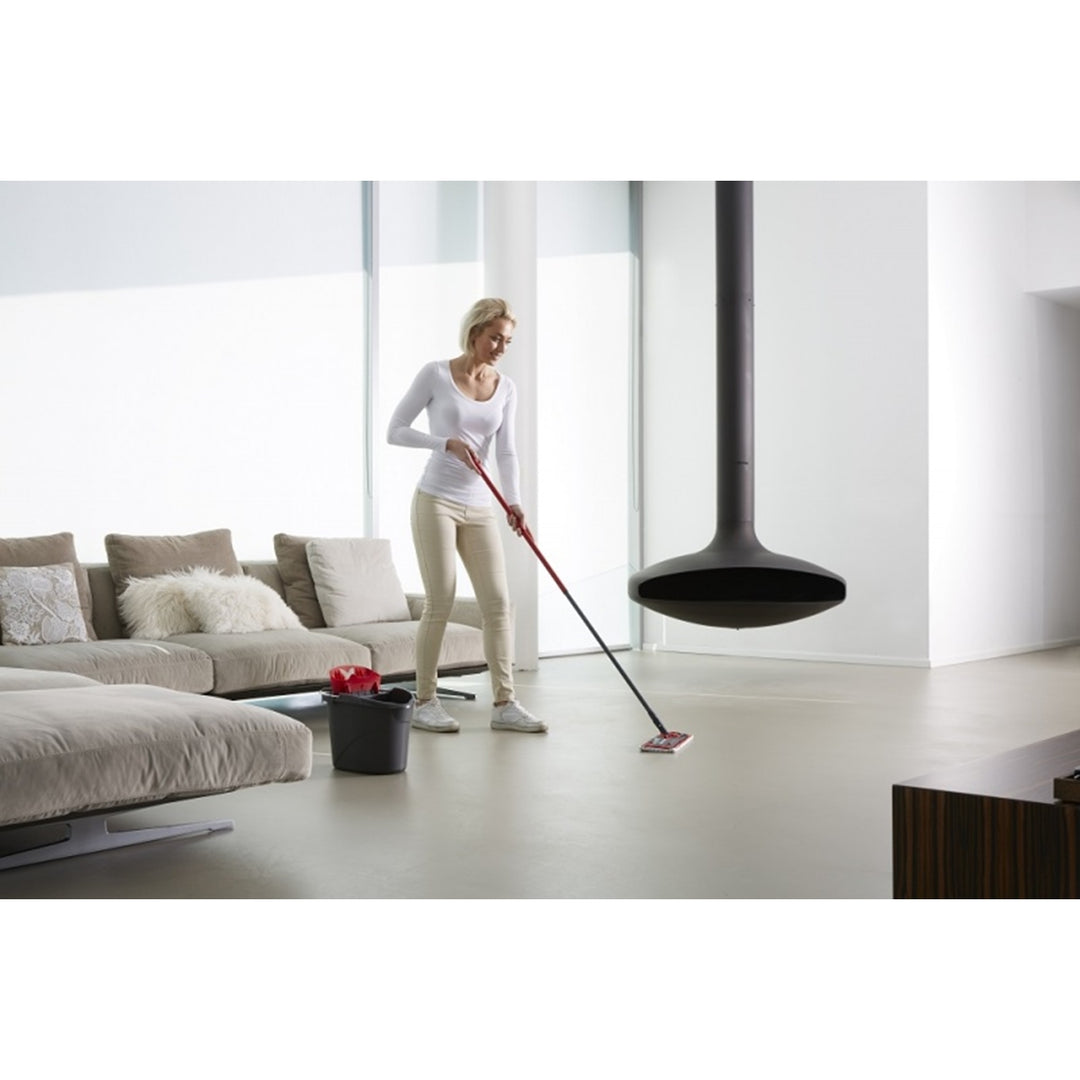 Vileda 155741 Vileda Flat Mop Ultramax Telescopic Pole Handle Stick Microfibre Pad Adjustable Rod