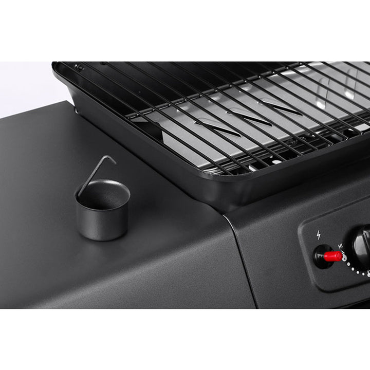 Teesa BBQ Gasgrill Grillwagen Standgrill 2-Brenner 5kW Barbecue