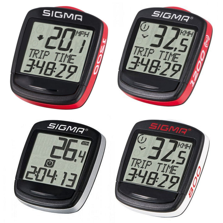 Compteur vélo compteur Sigma Base BC 1200WL Version sans fil