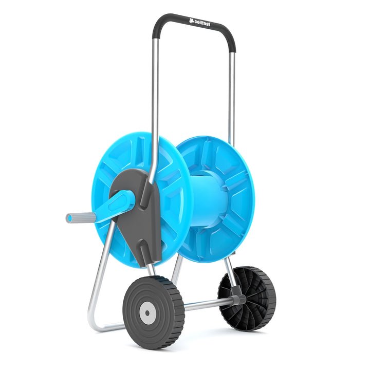 Cellfast Aluplus 1/2 "60m Hose Trolley, Ensures Convenient Transport And Storage Of The Hose