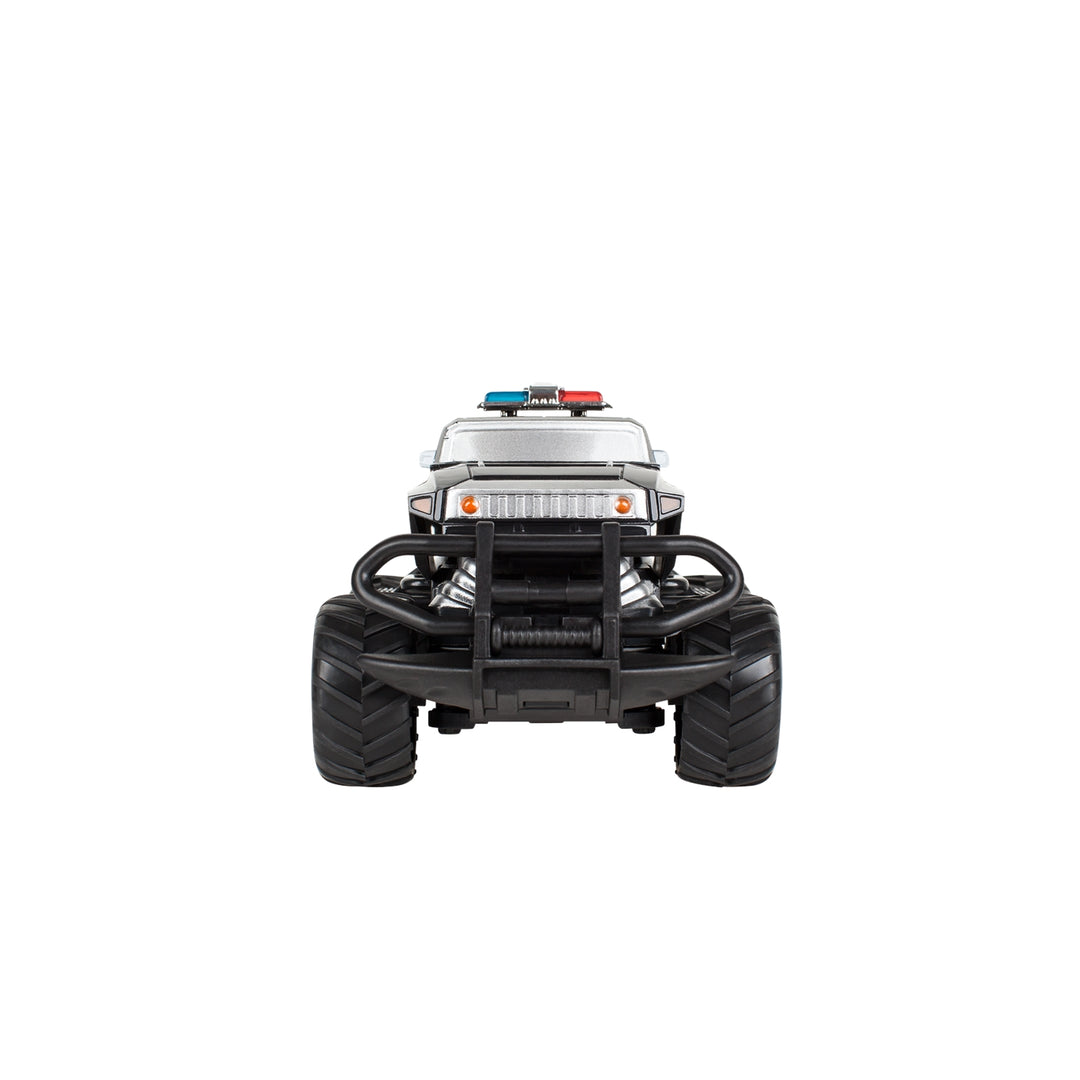 Remote Control Police Car Toy Vehicle up to 10 km/h AA Battery Play 1:43 CE 10m