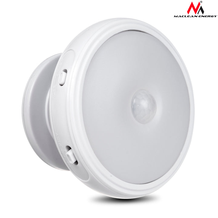 Maclean MCE223 Lamp Motion Sensor Wireless Battery Powered Dusk to Dawn 11 LED Warm Light Magnetic Wireless PIR