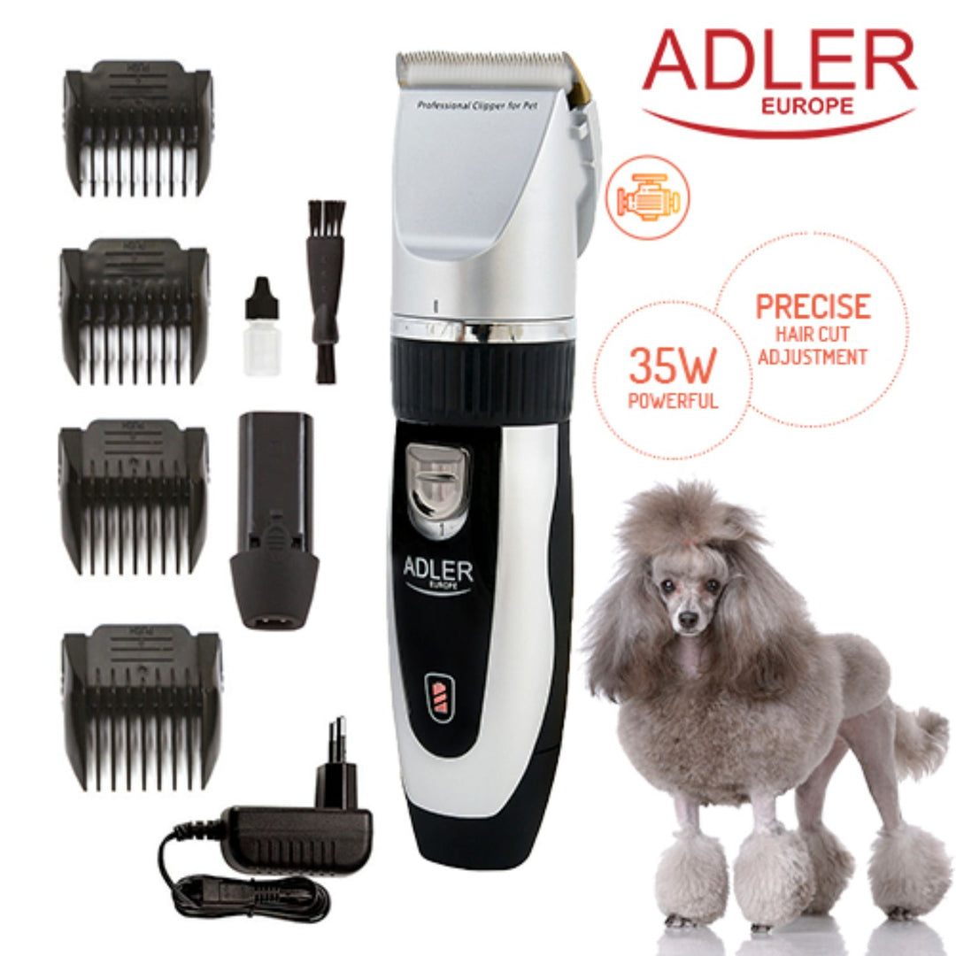 Adler AD 2823 Animal Dog Pet Clipper met titanium hoofd 35W