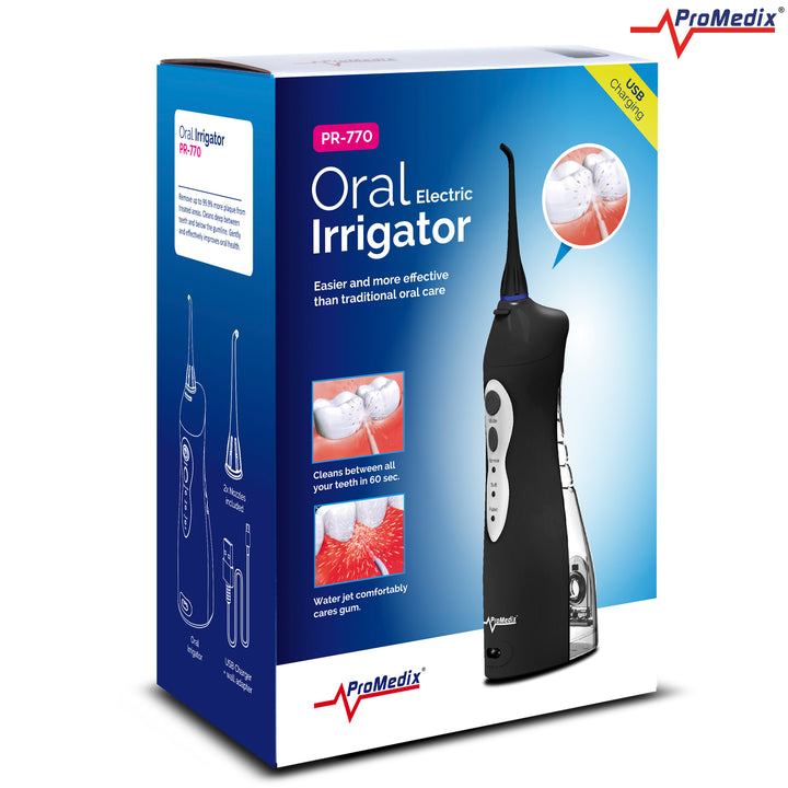 El irrigador dental inalámbrico de 8.5 Bar Promedix PR-770 IPX7