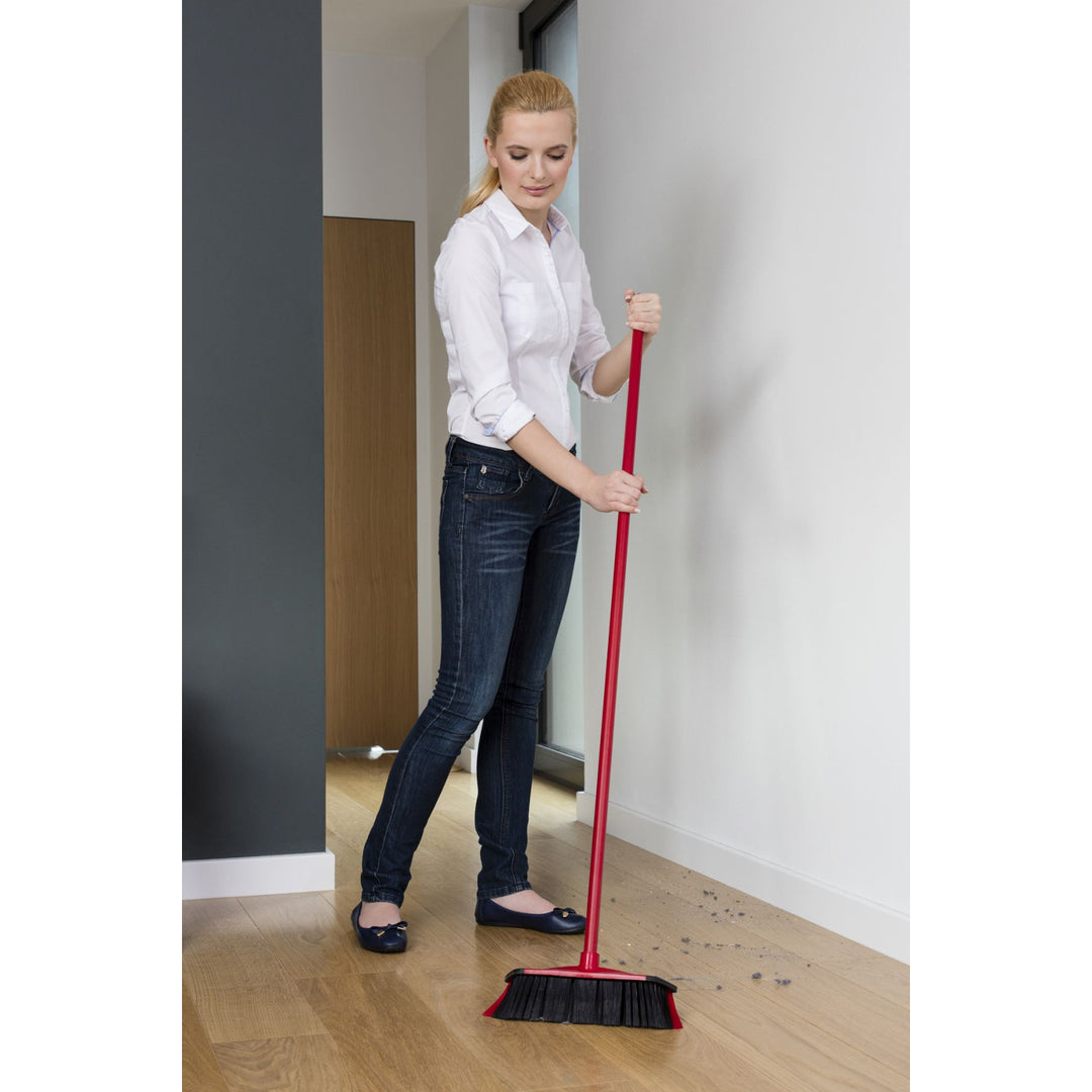 VILEDA BRUSH Broom brush 3ACTION + BARROW sweeping