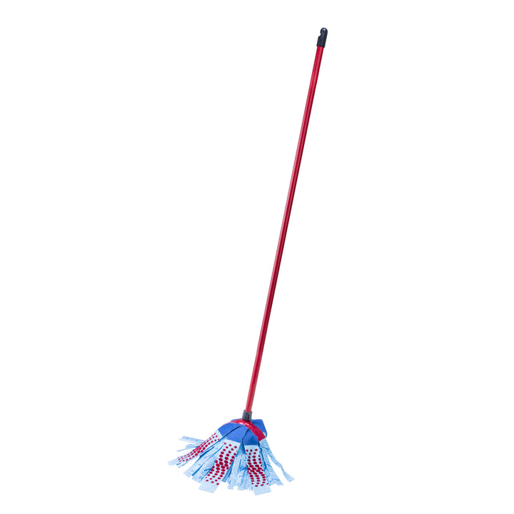 Vileda 140008 SuperMocio 3 Action XL Mop mit Pole, 25% Mehr Stockwerk Kontakt