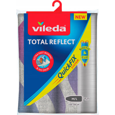 VILEDA TOTAL REFLECT Funda para tabla de planchar metalizada
