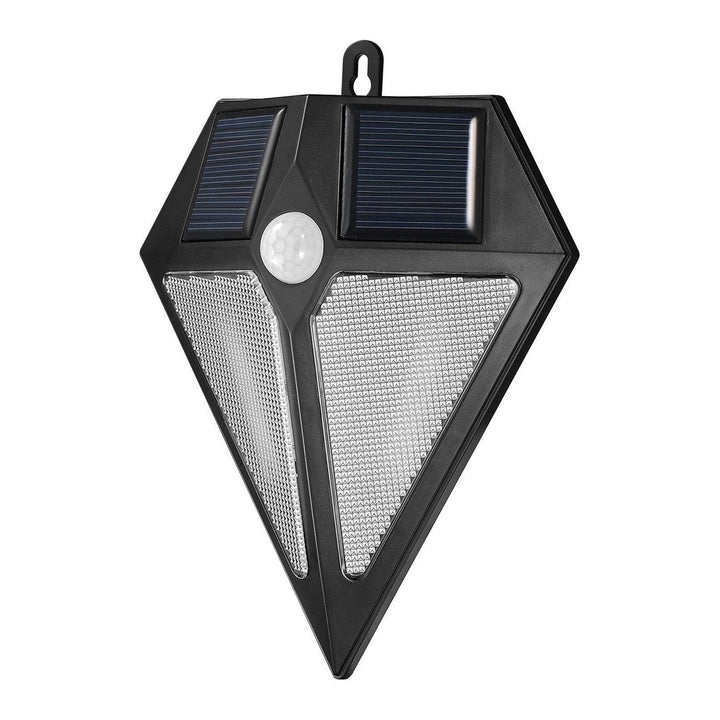 Maclean Energy MCE168 6-LED wall solar lamp with motion sensor