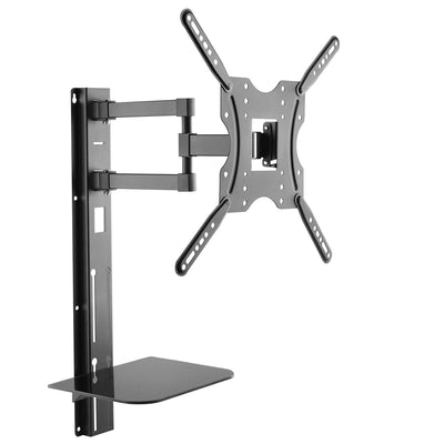 Maclean MC-772 TV du support de support mural Mount Shelfdvd Xbox PS4 PS5 LCD LED 32 "- 55"
