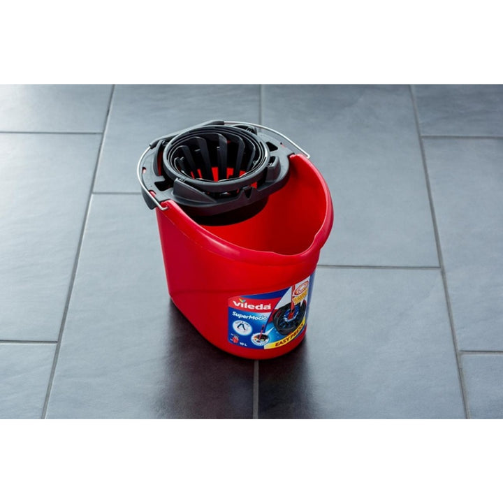 Vileda 128767 Vileda Supermocio Mop Bucket Squeezer Handvat Classic Originele Duurzaam